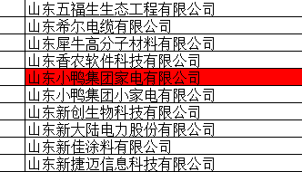喜報！熱烈祝賀小鴨家電公司榮獲省級“專精特新”企業榮譽稱號！