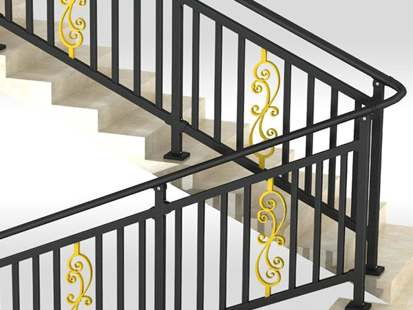 鐵藝樓梯護欄 鐵藝樓梯護欄