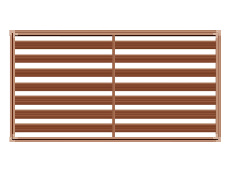 鋅鋼空調(diào)百葉窗圖片1