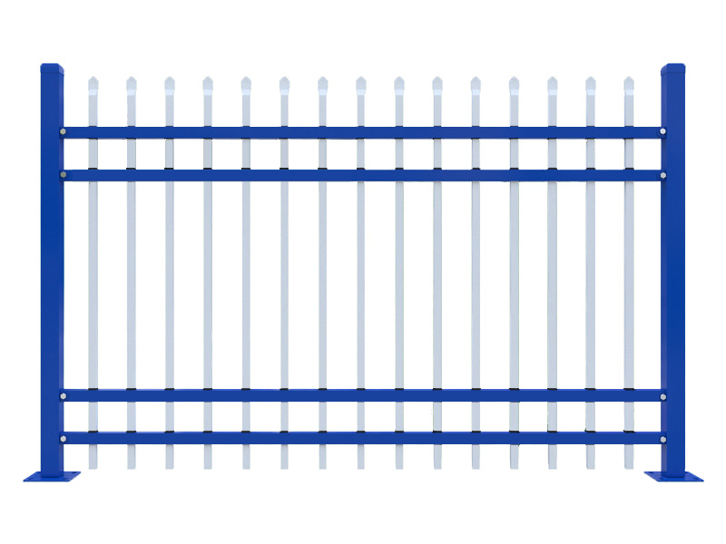 工廠圍墻欄桿圖片