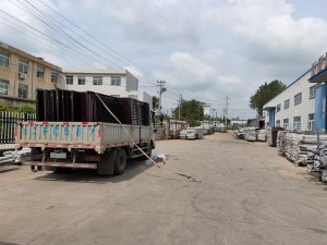 金用護欄2020年9月16日鋅鋼百葉窗發貨！