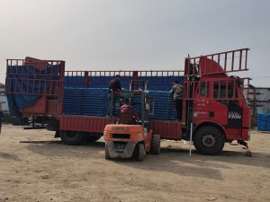 金用護欄2021年4月17日鋅鋼陽臺護欄發貨！